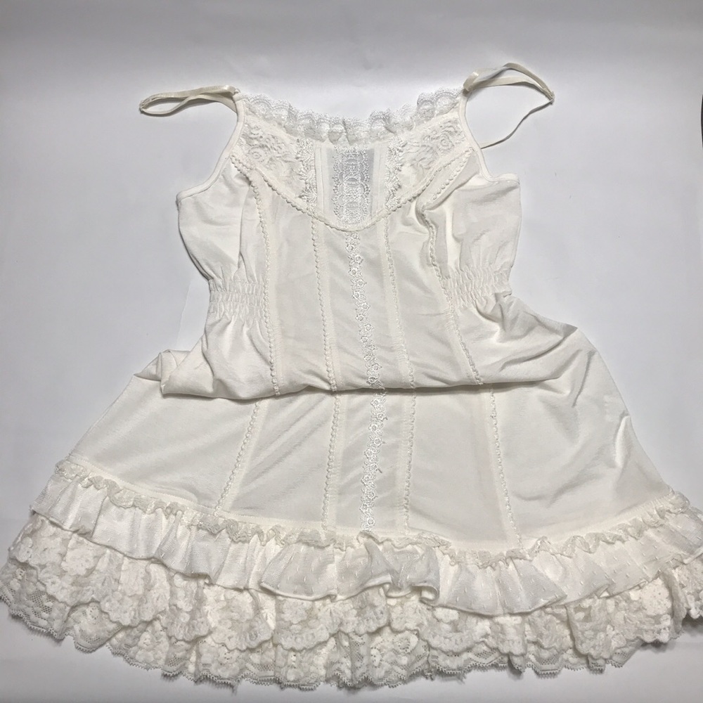 Angelic frill tank dress 👼🏼